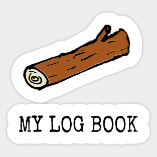 MY LOG BOOK Sticker